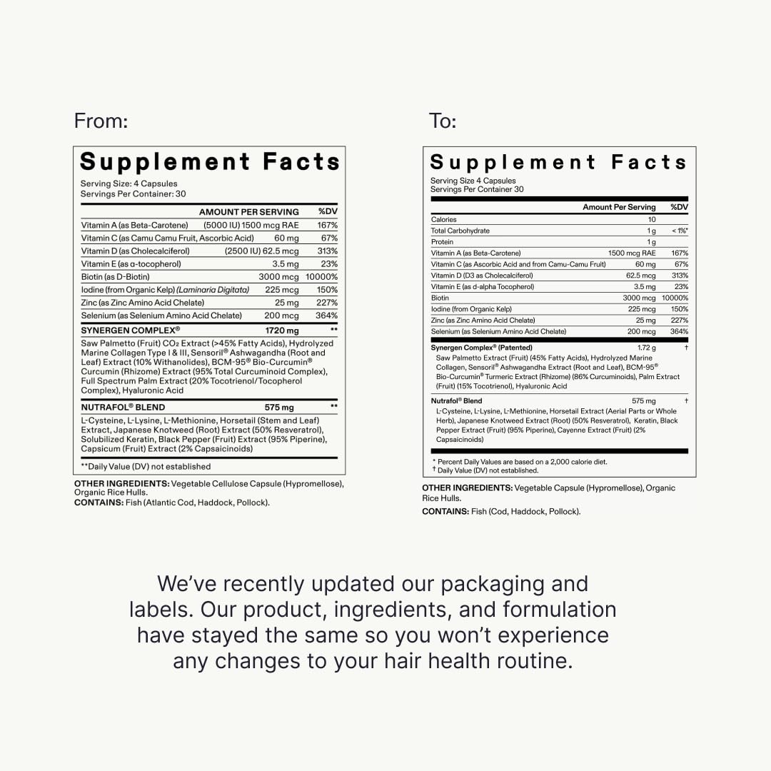 Nutrafol Men's Hair Growth Supplements