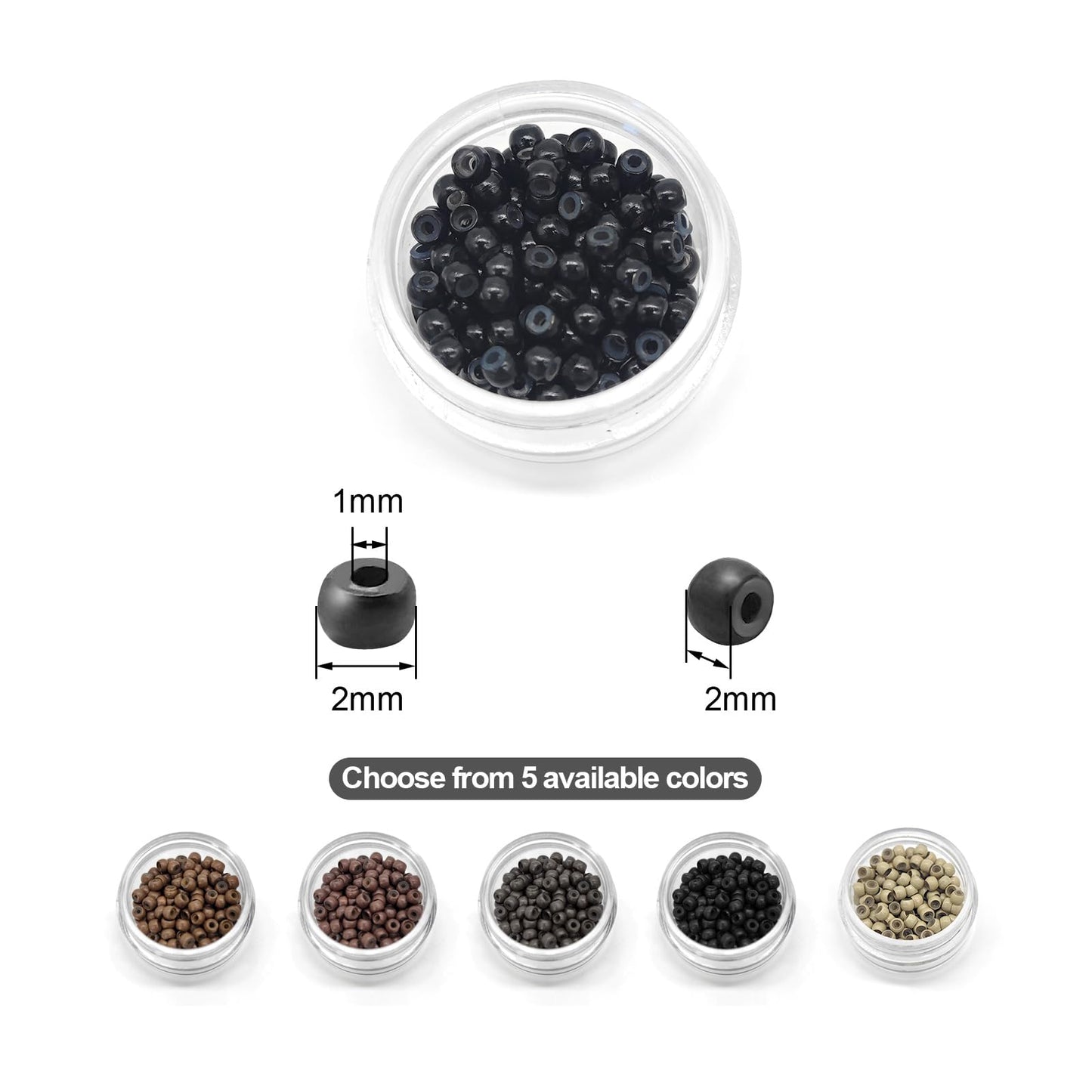1mm Silicone Lined NanoBeads