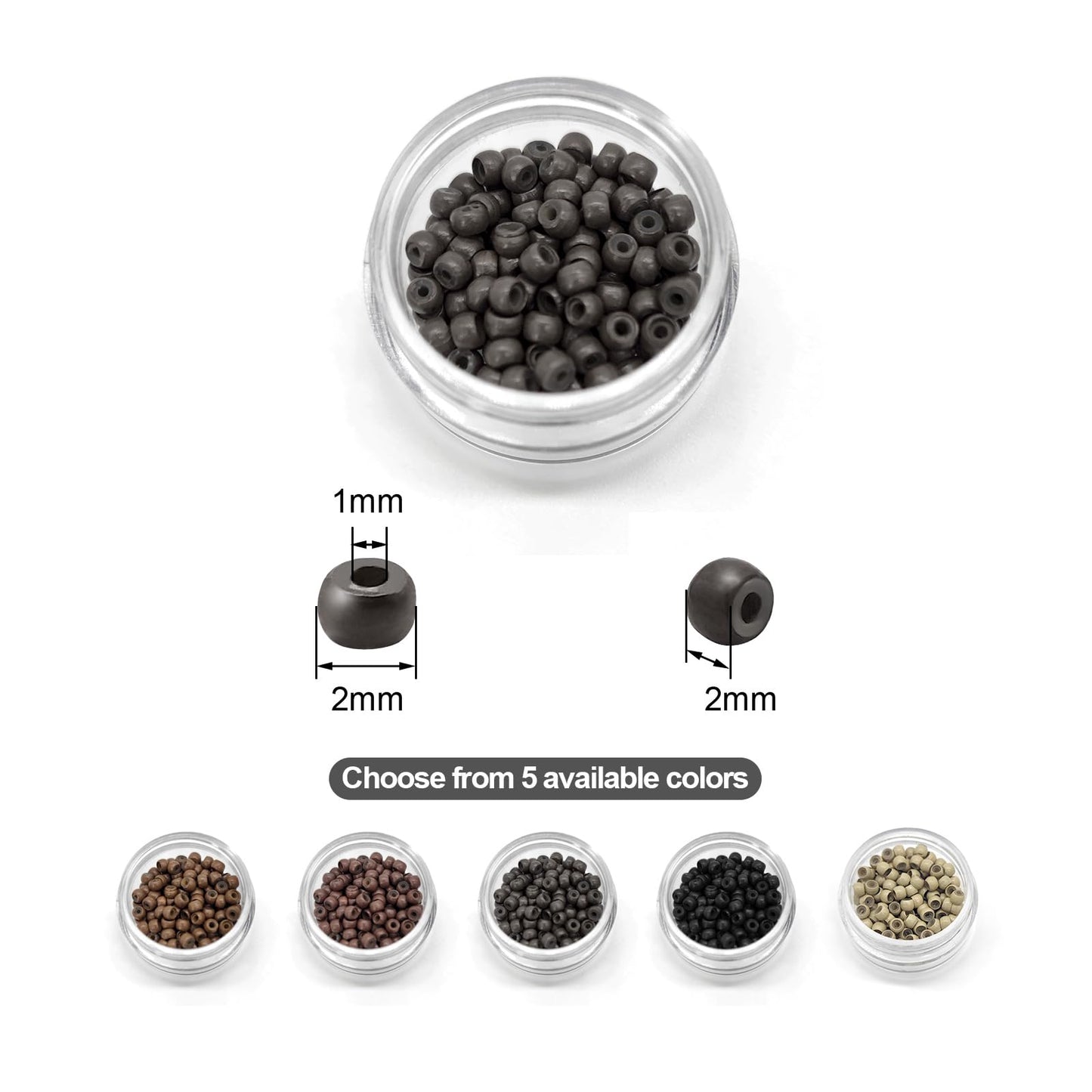 1mm Silicone Lined NanoBeads