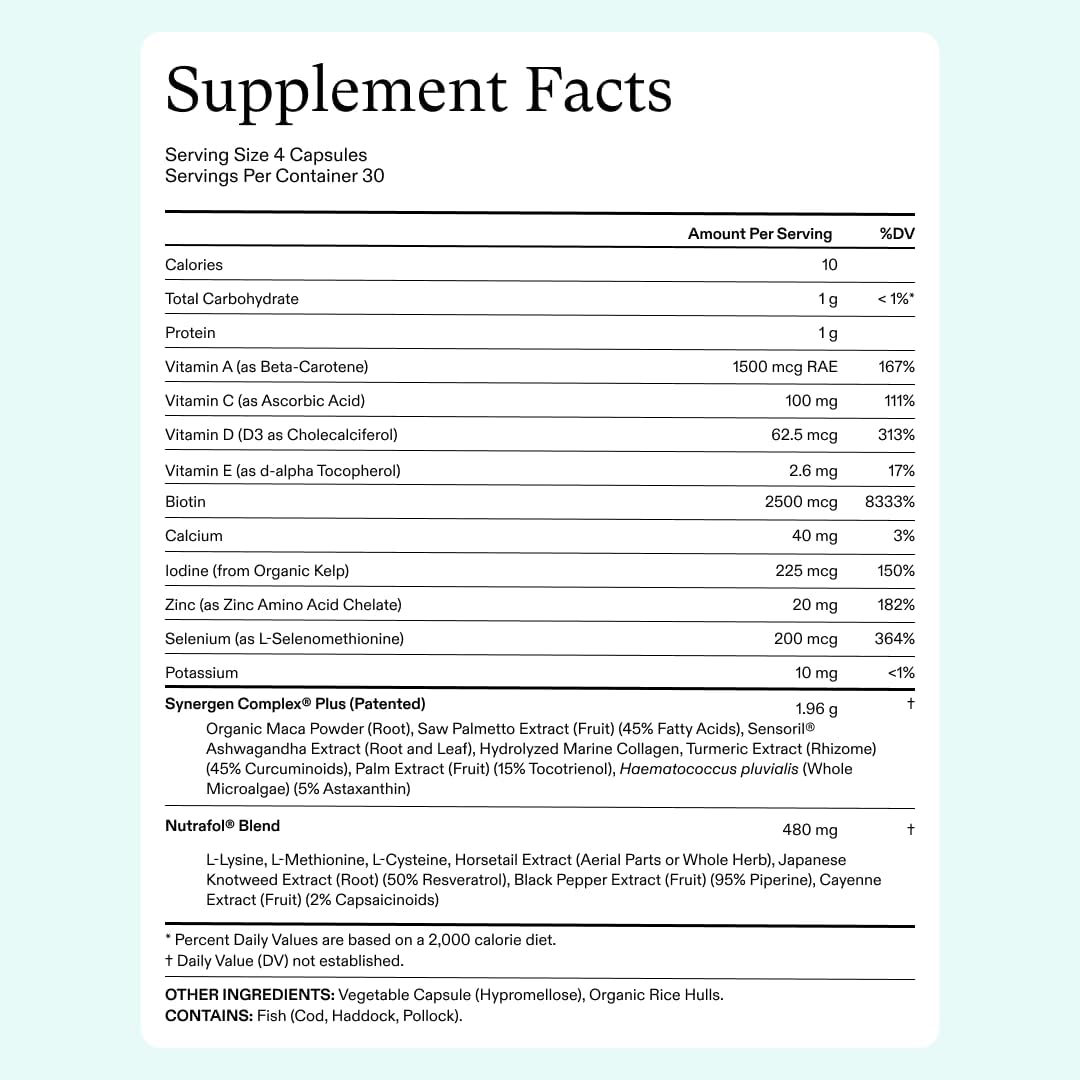 Nutrafol Women's Hair Growth Supplement