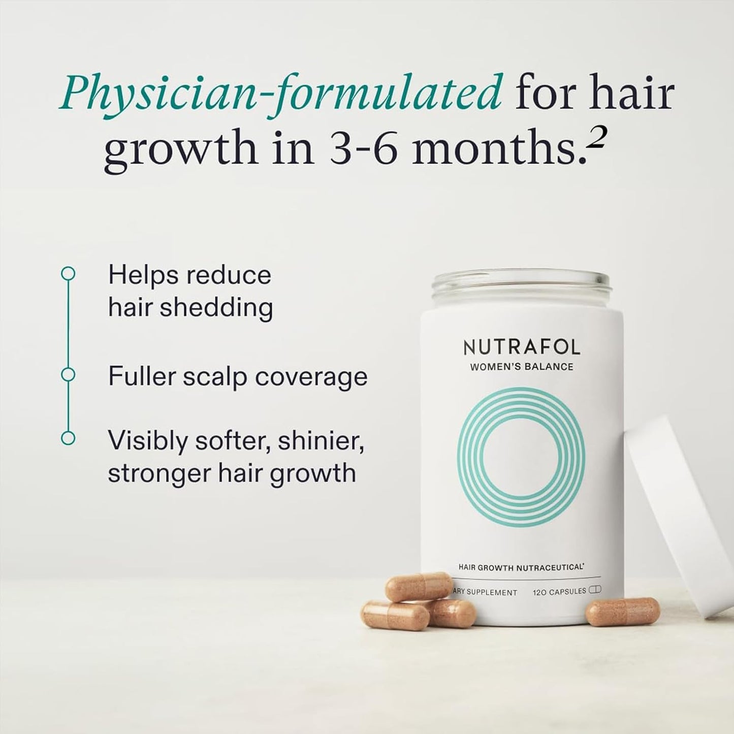 Nutrafol Women's Hair Growth Supplement