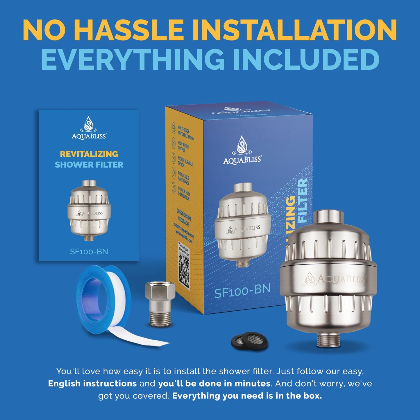 AquaBliss Revitalizing Shower Filter