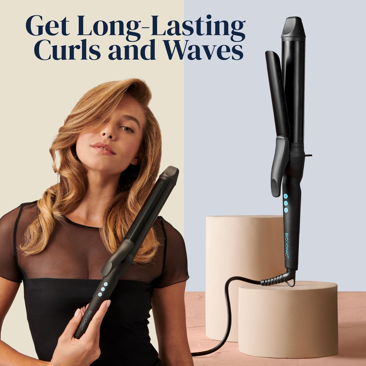 BioIonic Long Barrel Curling Iron
