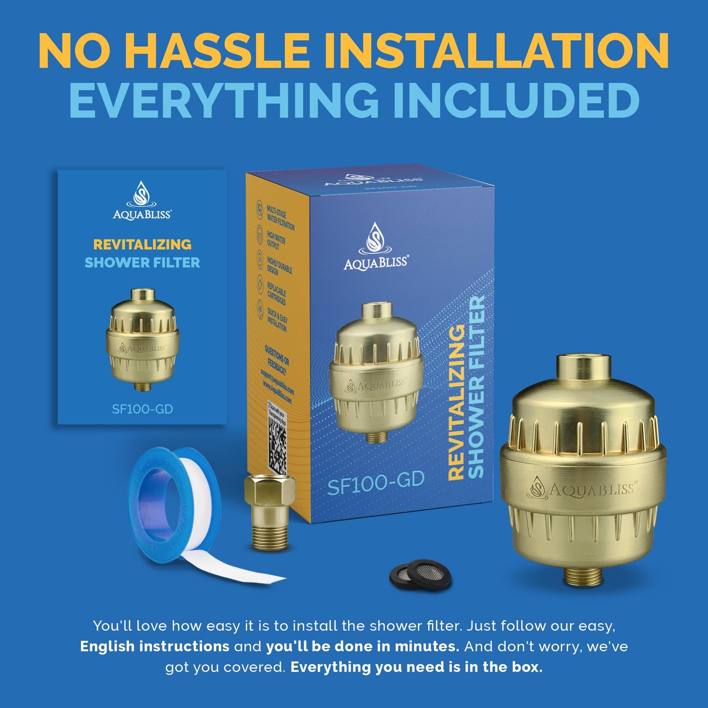 AquaBliss Revitalizing Shower Filter