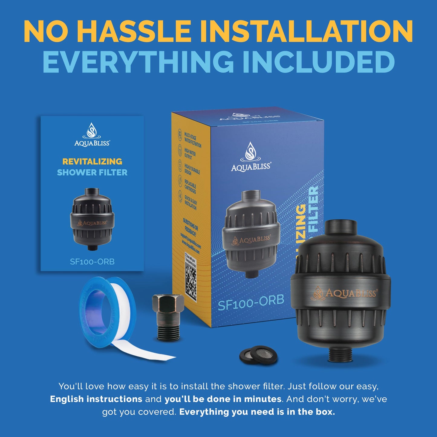 AquaBliss Revitalizing Shower Filter