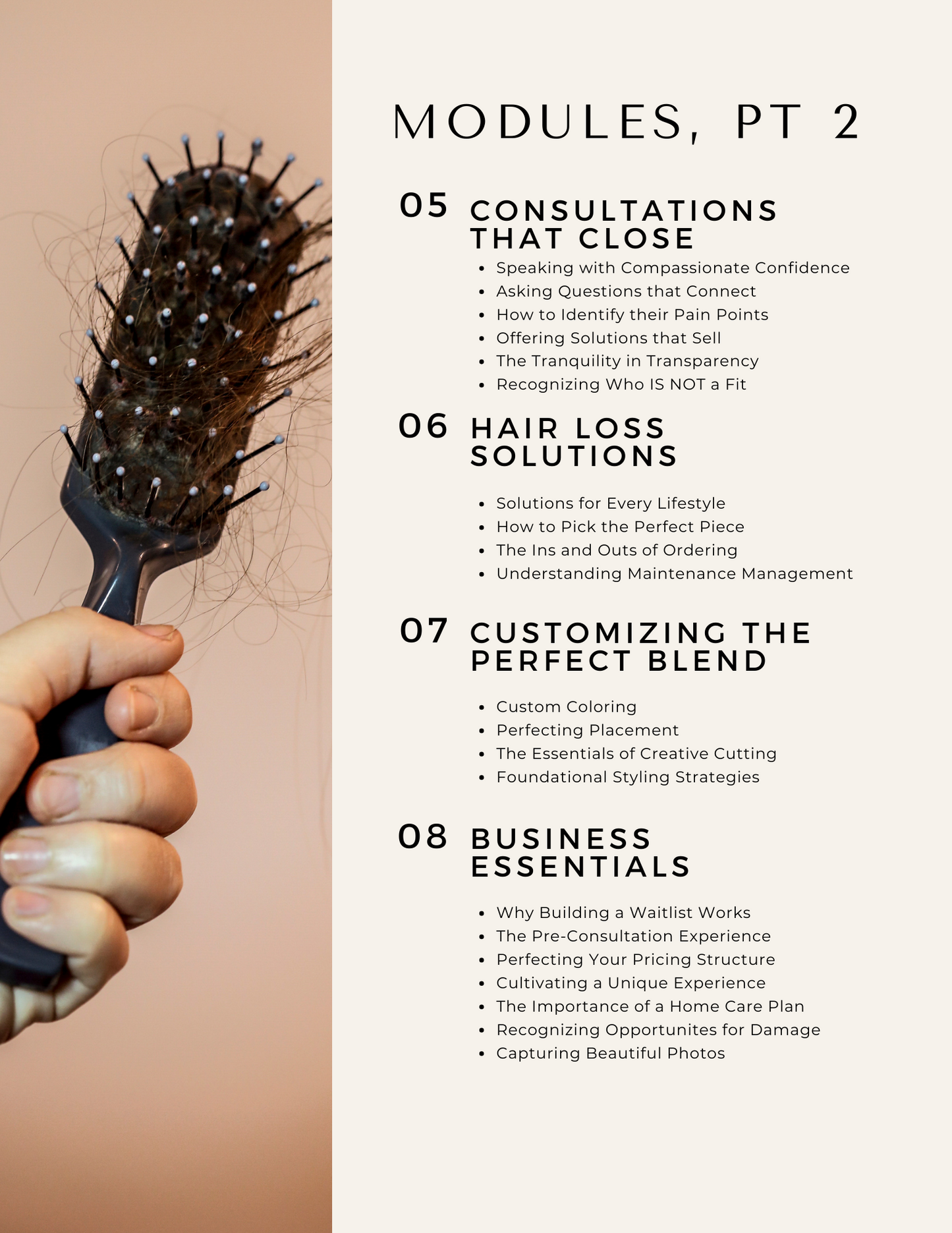 Understand Hair Loss: A Stylist's Handbook to Offering Hair Loss Solutions that Work